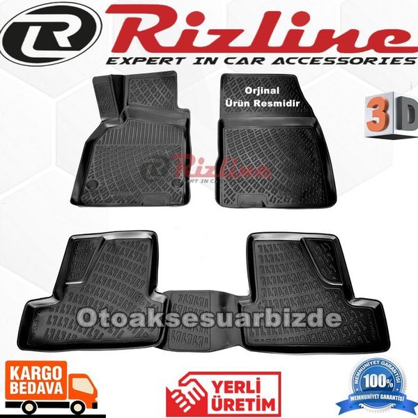 Rizline Renault Megane 3D Havuzlu Paspas