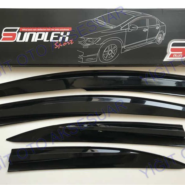 Sunplex Honda Civic Fd6 2006-2012 Cam Rüzgarlığı