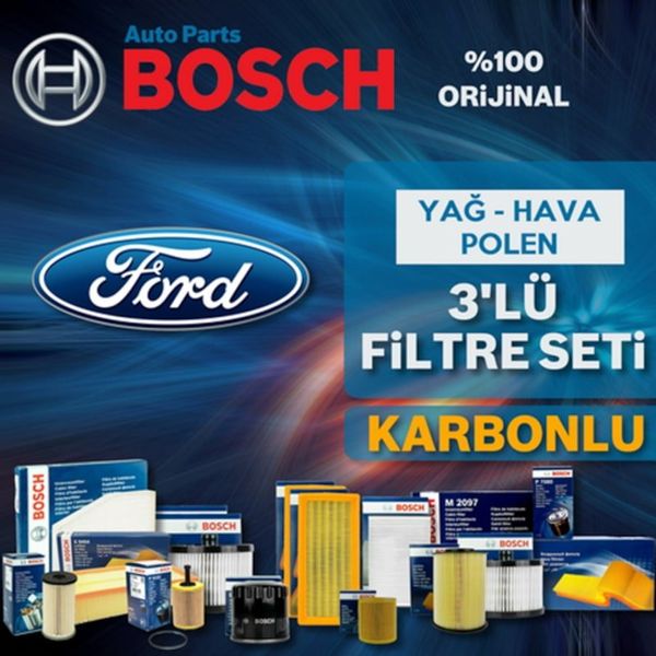 Bosch Ford Focus 1.5 TDCI 2015 2017 Filtre Bakım Seti