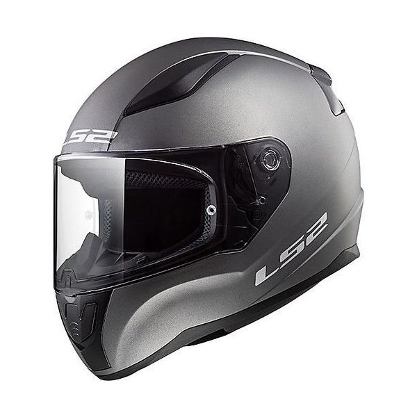 LS2 FF353 Füme Mat Titanium Kask