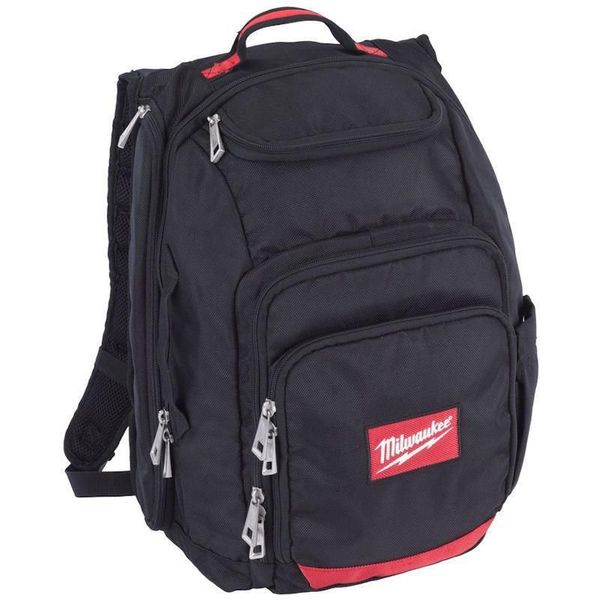 Milwaukee T4932464252 Seyahat ve Şantiye Tipi 18 Cep Ağır Hizmet Tipi Sırt Çantası