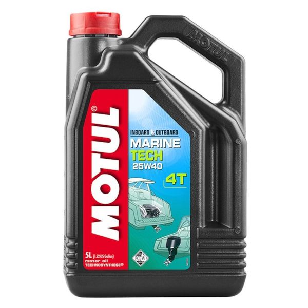 Motul Marine Tech 4T 25W40 5 lt Motor Yağı