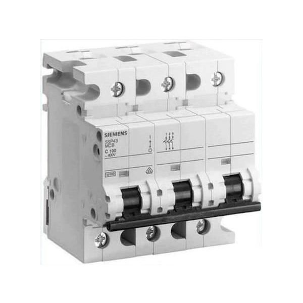 Siemens 5SP4380-7 C3x80 A 10kA Otomatik Sigorta
