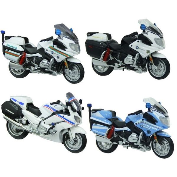 Maisto 1:18 Polis Motorsikleti - Oyuncak Model Araç