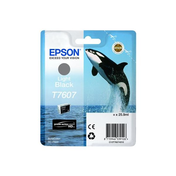 Epson T7607-C13T76074010 Açık Siyah Kartuş