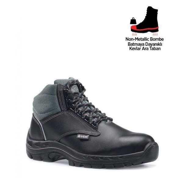 YDS UL 110 S3 Siyah İş Botu Ayakkabısı