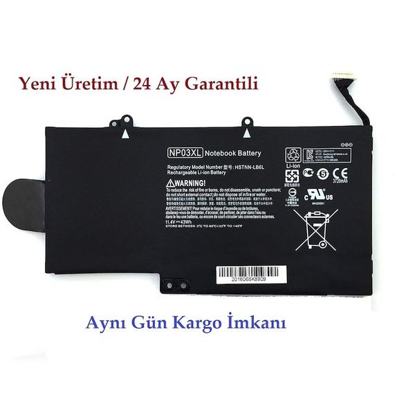 Hp NP03XL Uyumlu Batarya