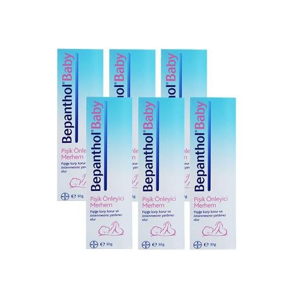 Bepanthol Baby 6x30 gr Pişik Önleyici Merhem