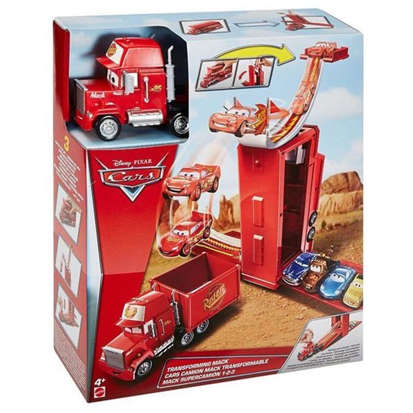 Disney Cars Cars DVF39 Mack Tır ve Yarış Seti
