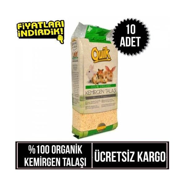 Quik 15 lt Kemirgen Talaşı