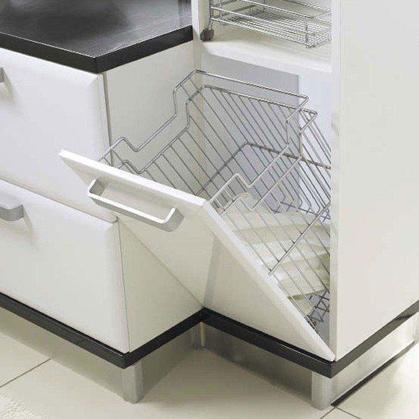 Starax S-8112-C Krom Askılı Çamaşır Sepeti