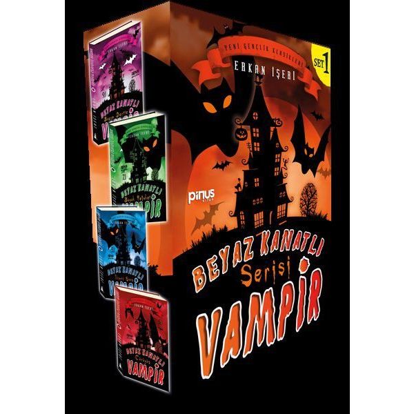 Beyaz Kanatlı Vampir Set 1-4 Kitap Takım - Kolektif