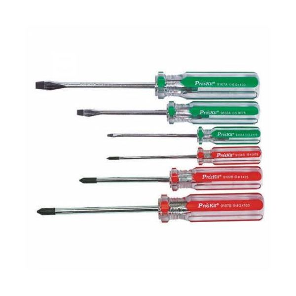 Pro's Kit Proskit SW-9106 6 Parça Tornavida Seti