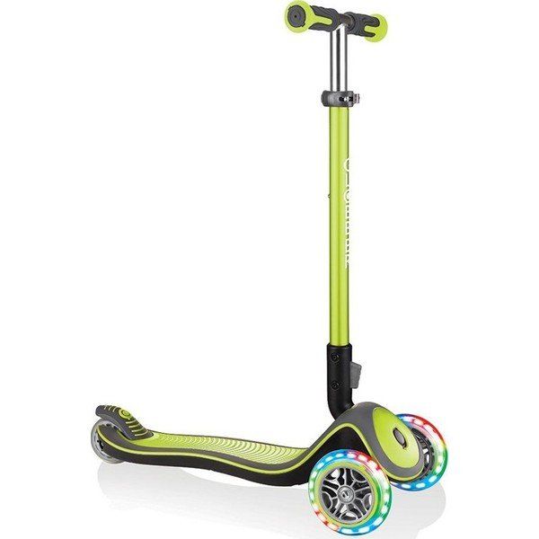 Globber Elite Deluxe Full Işıklı Yeşil Scooter