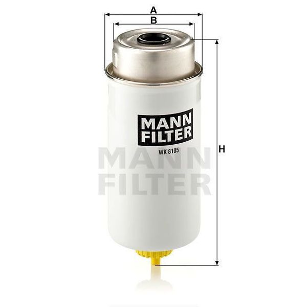 Mann WK8105 Yakıt Filtresi