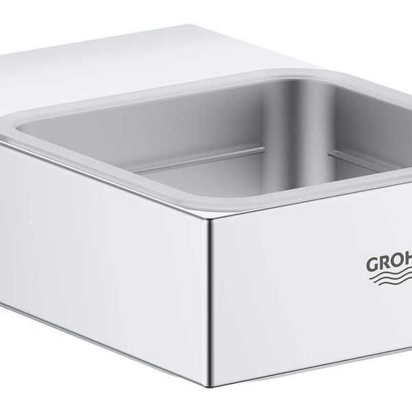 Grohe 40865000 Selection Sabunluk Krom Diş Fırçalık Tutacağı