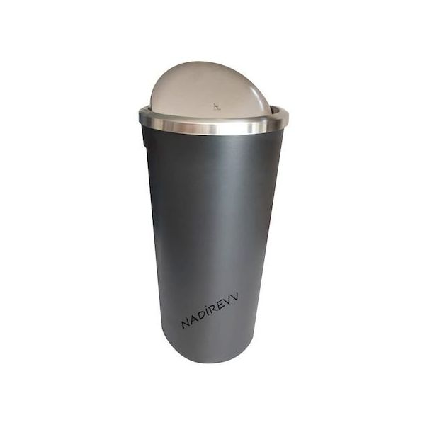 Primanova Lenox Gri 35 lt Çöp Kovası