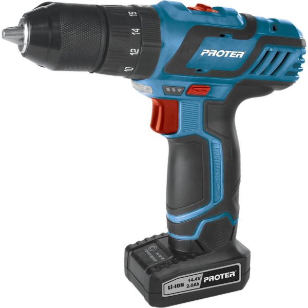 Proter PST 614 LD 2x2 Ah Akülü Darbeli Matkap