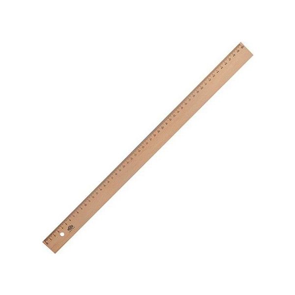 Hataş Hatas 0048 50 CM Tahta Cetvel