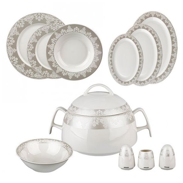 Emsan Yeni Anderson 60 Parça New Bone Yemek Takımı