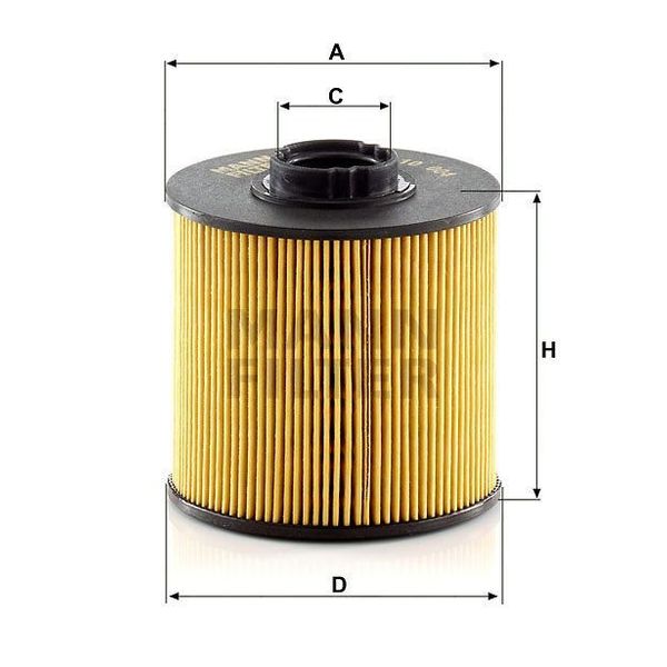 Mann PU10004Z Yakıt Filtresi