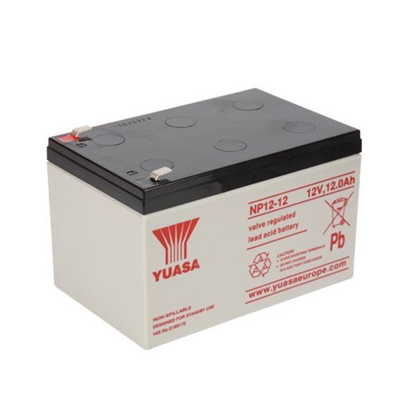 Yuasa NP 12V 12 Ah Bakımsız Kuru Akü