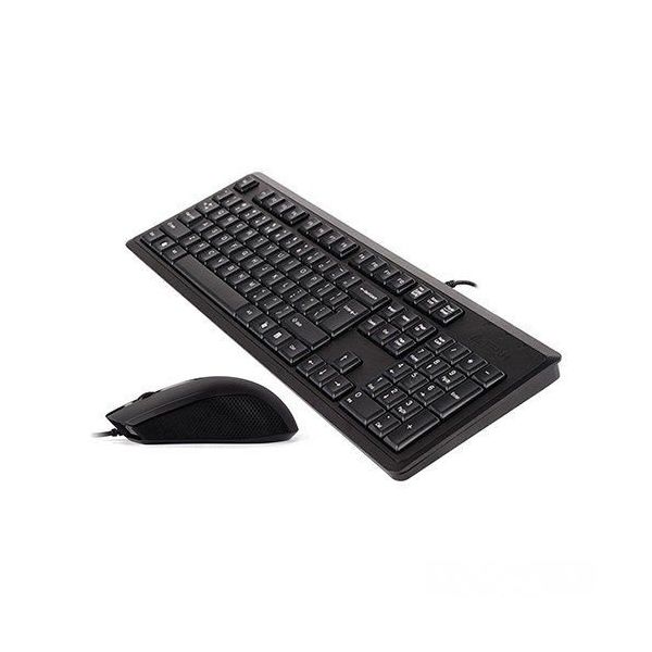 A4Tech A4-Tech KR-9276 Q USB Siyah Kablolu Klavye Mouse Seti