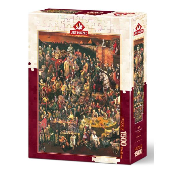 Art Puzzle 4000 113 Ünlü 1500 Parça Puzzle