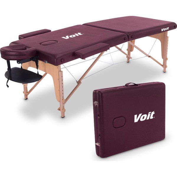 Voit 55003 Katlanabilir Beyaz Masaj Masası