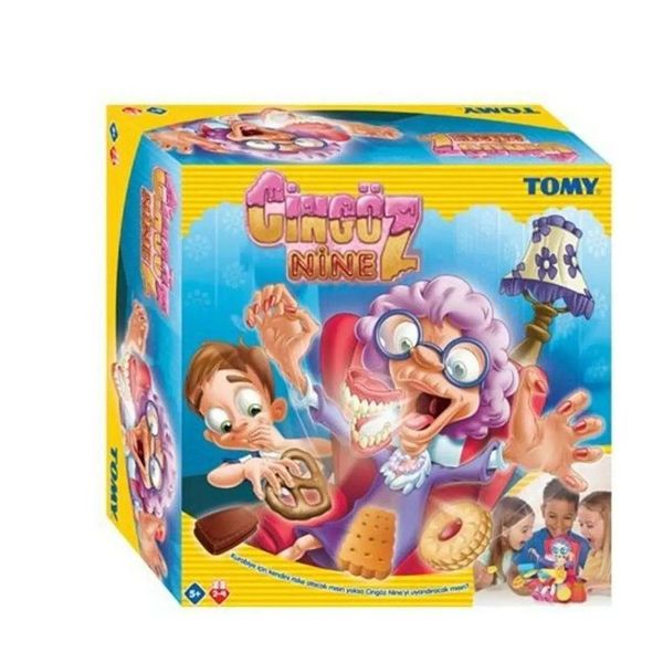Tomy 72465 Cingöz Nine 5 Yaş Üstü 4 Kişilik Kutu Oyunu