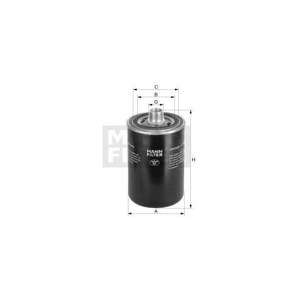 Mann WD940/4 Hidrolik Şanzıman Filtresi