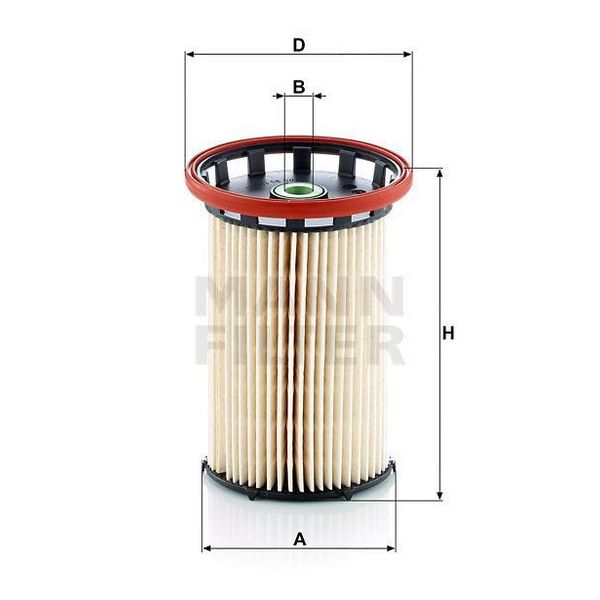 Mann PU8007 Yakıt Filtresi
