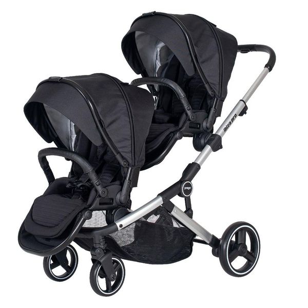 Prego 2071 Siyah Ibiza Pro İkiz Bebek Arabası