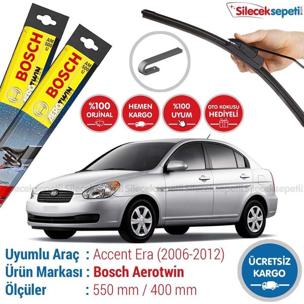 Bosch Aerotwin Hyundai Accent ERA 2006-2012 Silecek Takımı