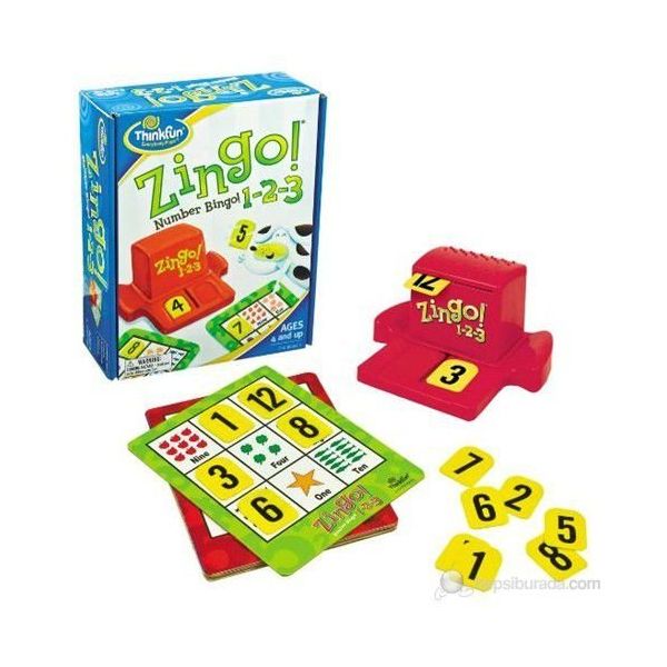 ThinkFun 7703 Zingo! 1-2-3