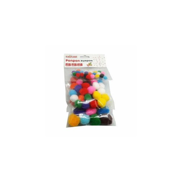 Colorland Karışk 60'lı Simli Ponpon