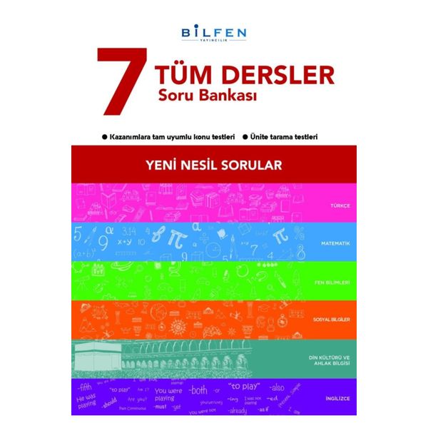 7. Sınıf Tüm Dersler Soru Bankası - Bilfen Yayınları