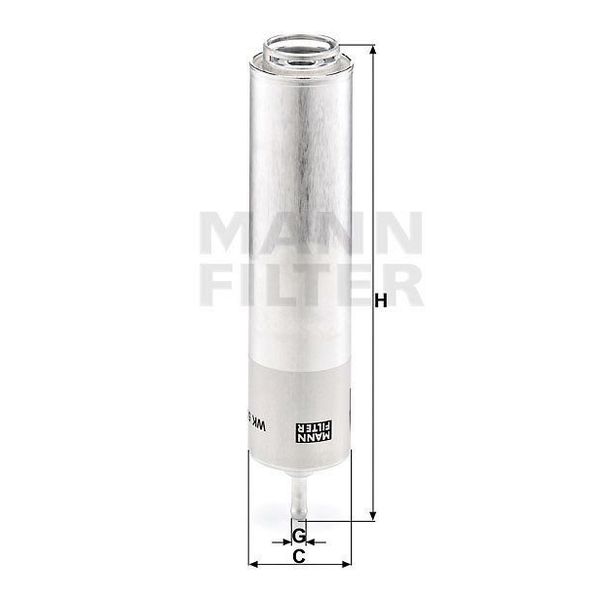 Mann WK5001 Yakıt Filtresi