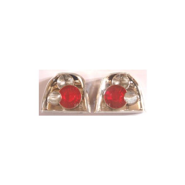 Volkswagen Golf- 3- 1992-1998 Modifiye Stop Sağ-Sol Set 2 Parça Nikelajlı Tyc Lamba