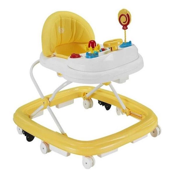 Babyhope 217 Lüx Oyuncaklı Sarı Yürüteç