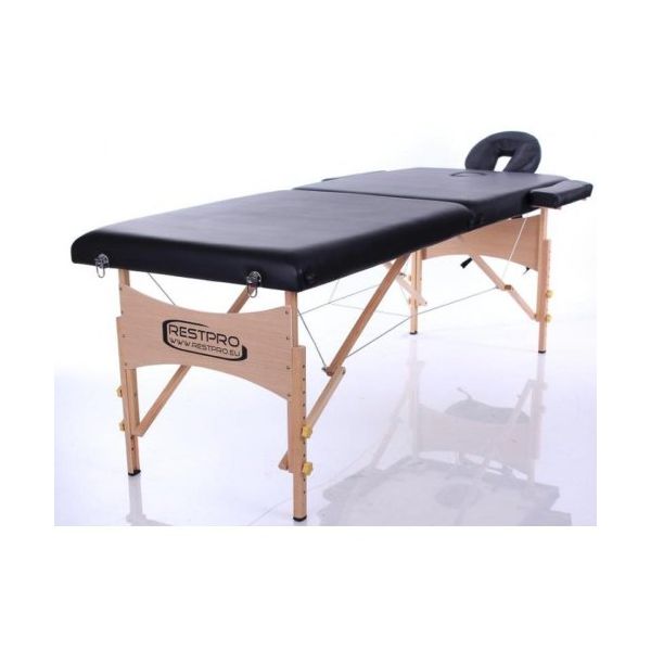 RestPro Classic 2 Krem Renk Katlanabilir Masaj Masası