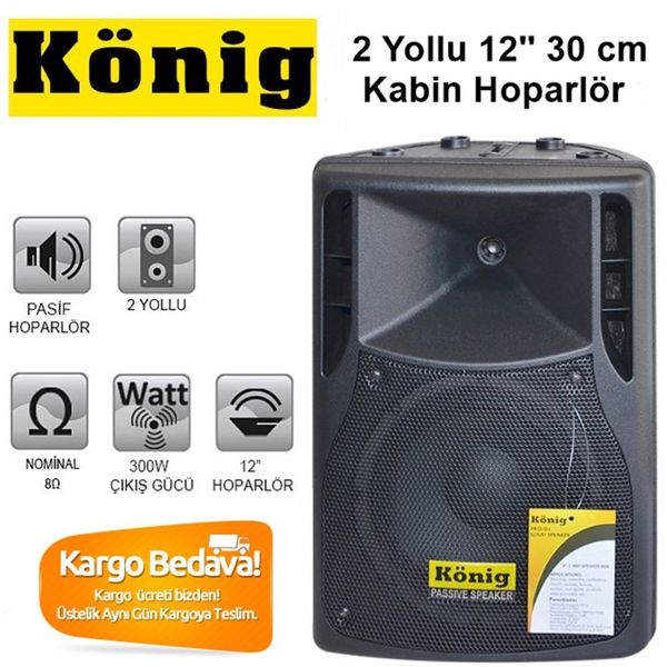 Konig König Meyer K-1512 Kabin Hoparlör