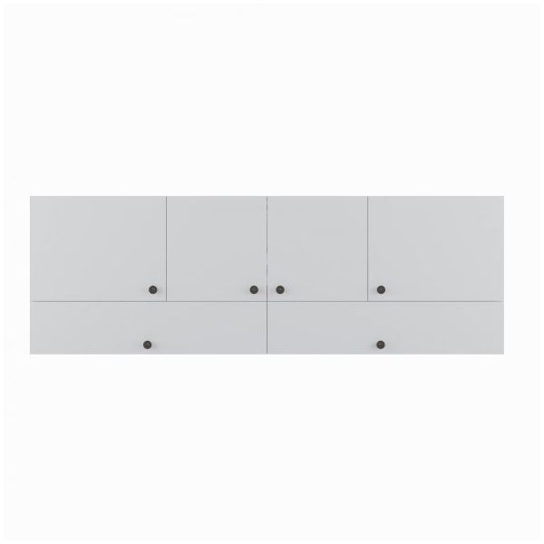 Kenzlife Perenna Beyaz 60x180x32 CM Mutfak ve Banyo Dolabı
