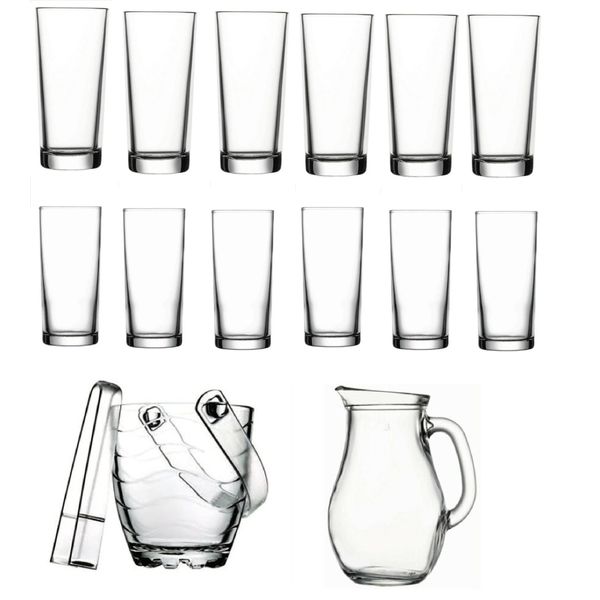 Paşabahçe Rakı Bardak Ve 15 Prç. Rakı Bardağı Ve Buz Kovası Seti
