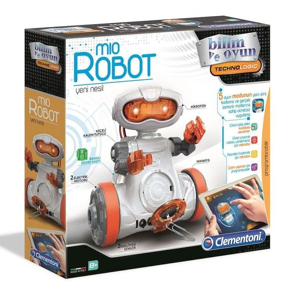 Clementoni 64957 Mio Robot Yeni Nesil Robotik Laboratuvarı