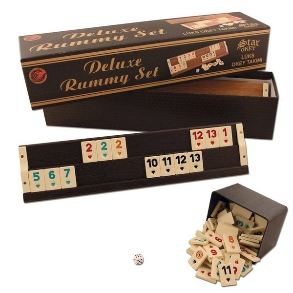 Star 1010396 Deluxe Ahşap Okey Takımı