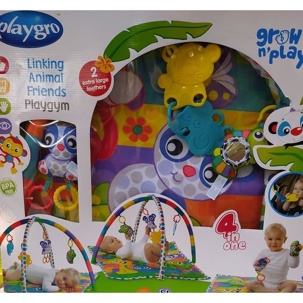 Playgro 7641 Mutlu Hayvanlarım Oyun Halısı