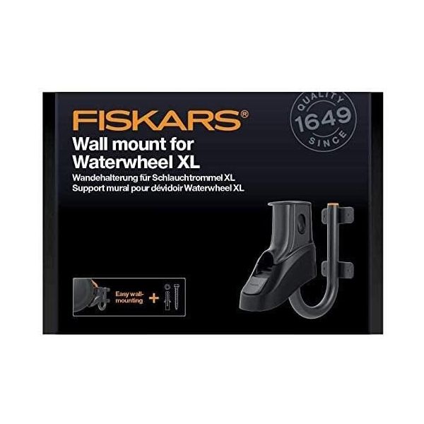 Fiskars 1027095 Otomatik Hortum Makarası XL İçin Duvar Montaj Aparatı