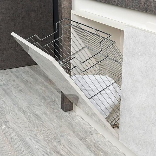Starax S-8116-C 55 cm Askılı Çamaşır Sepeti