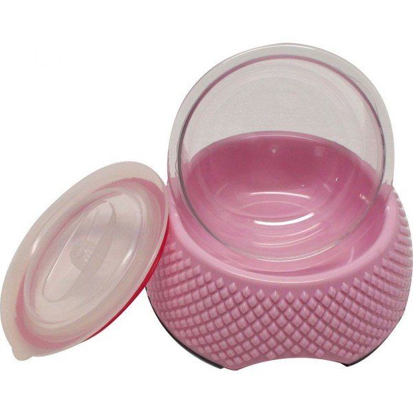 Amei BP211 Pembe 16 cm Saklama Kaplı Kedi Köpek Mama Kabı
